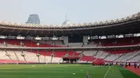 Kondisi Terkini Rumput SUGBK Jelang Timnas Indonesia Vs Irak: Beberapa Sisi Masih Terlihat Tidak Rata