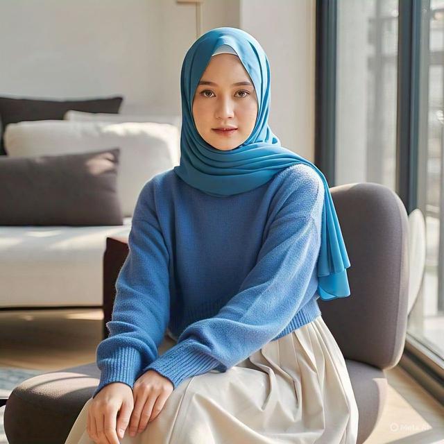 14 Inspirasi Outfit Korean Style Hijab Terbaru 2025, Chic dan Trendy