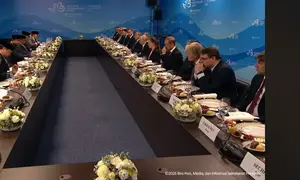 Momen Prabowo Makan Siang Bareng Putin di Vladivoatok Rusia (Tangkapan Layar YouTube Sekretariat Presiden)