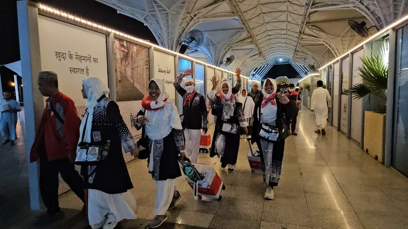 Pemulangan jemaah haji ke Tanah Air.