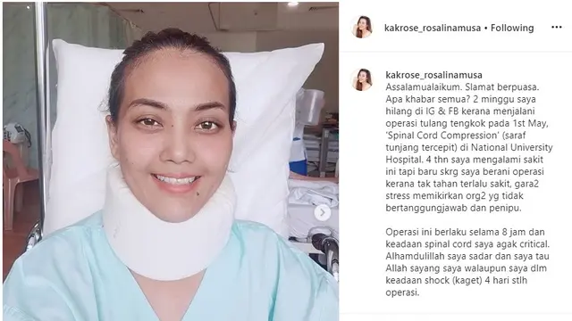 Kak Rose (Foto: Instagram/@kakrose_rosalinamusa)