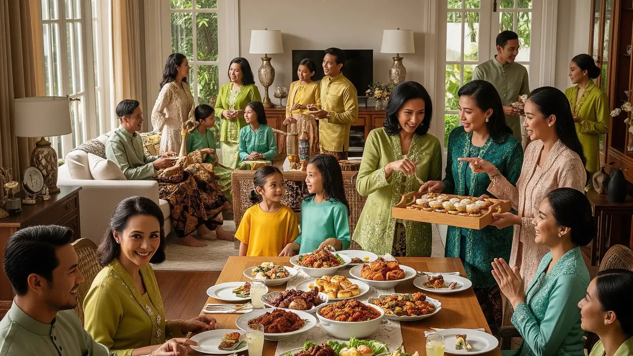 Open House Lebaran (Gemini AI)