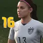 Anda dapat memainkan tim kesebelasan wanita di seri terbaru FIFA 16