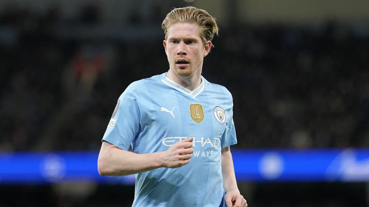 Kevin De Bruyne - Manchester City vs Real Madrid: Leg Kedua Perempatfinal Liga Champions 2023/2024