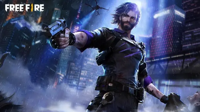 Karakter Andrew di Free Fire.