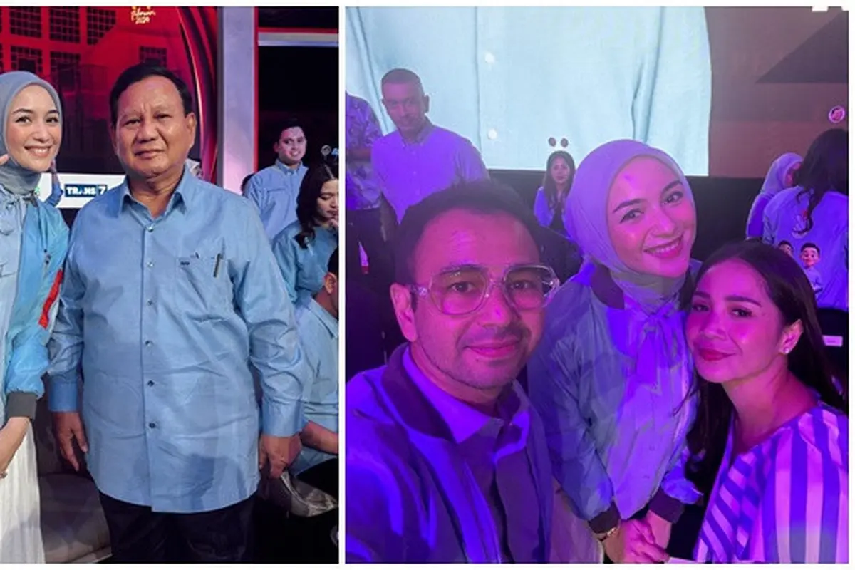 6 Potret Artis Nonton Langsung Debat Cawapres, Ajak Masyarakat Ciptakan Pemilu Damai