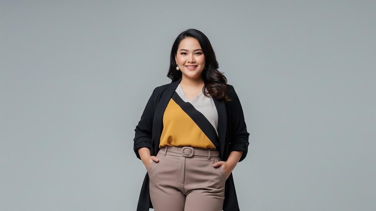 8 Model Celana Panjang Wanita Gemuk Pendek, Jangan Salah Pilih