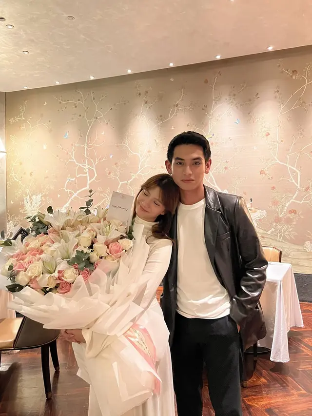 7 Potret Cassandra Lee dan Rykuen Lie Rayakan Anniversary, Makan Malam Romantis