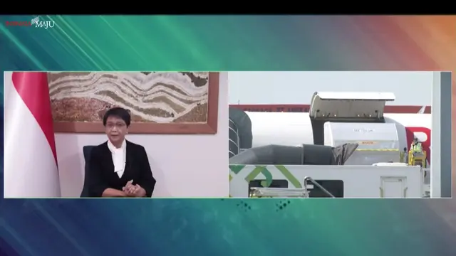 Vaksin COVID-19 Pfizer sumbangan dari AS telah tiba di Badara Soekarno Hatta, Jakarta, Indonesia, (17/9/2021). (Youtube/Sekretariat Presiden)