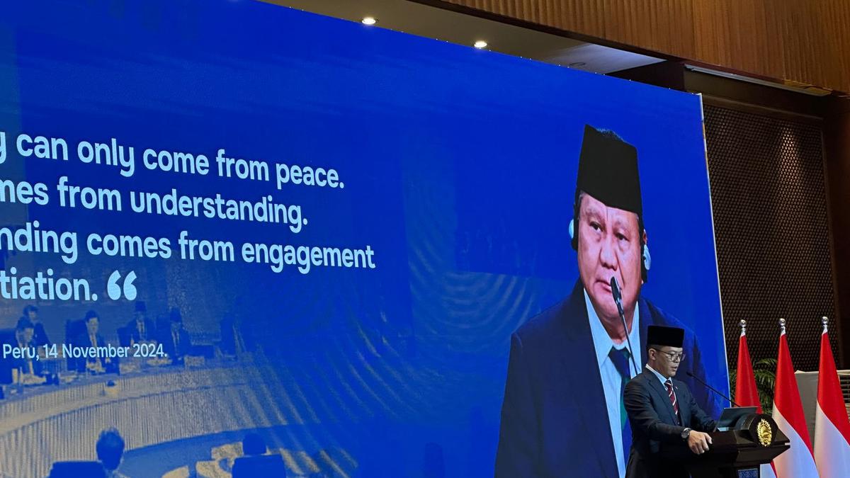 Menlu RI: Diplomasi Ekonomi Fokus Wujudkan Asta Cita di Tengah Tantangan Global