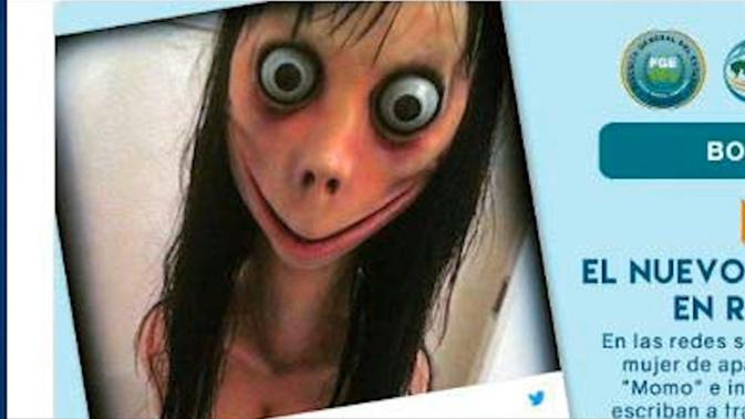 Momo Challenge. (Foto: KABC)