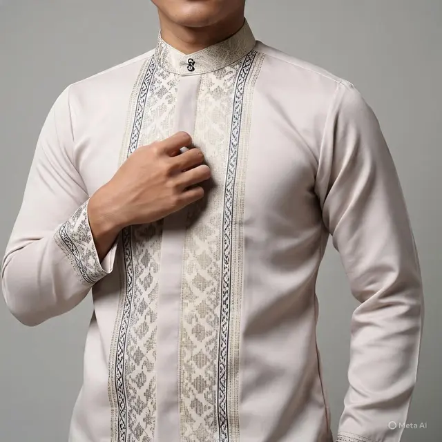 Model Baju Koko Terbaru Pria dengan Aksen Songket