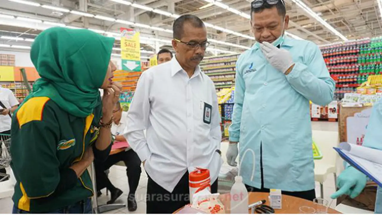 Sidak ke Swalayan, BBPOM Surabaya Temukan 4 Kandungan Berbahaya
