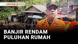 Hujan deras yang mengguyur Kabupaten Rejang Lebong, Bengkulu, membuat sejumlah wilayah kebanjiran. Banjir merendam puluhan rumah dan kandang hewan ternak. Puluhan ekor sapi hilang terbawa banjir.