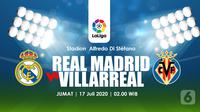 REAL MADRID VS VILLARREAL  (Liputan6.com/Abdillah)