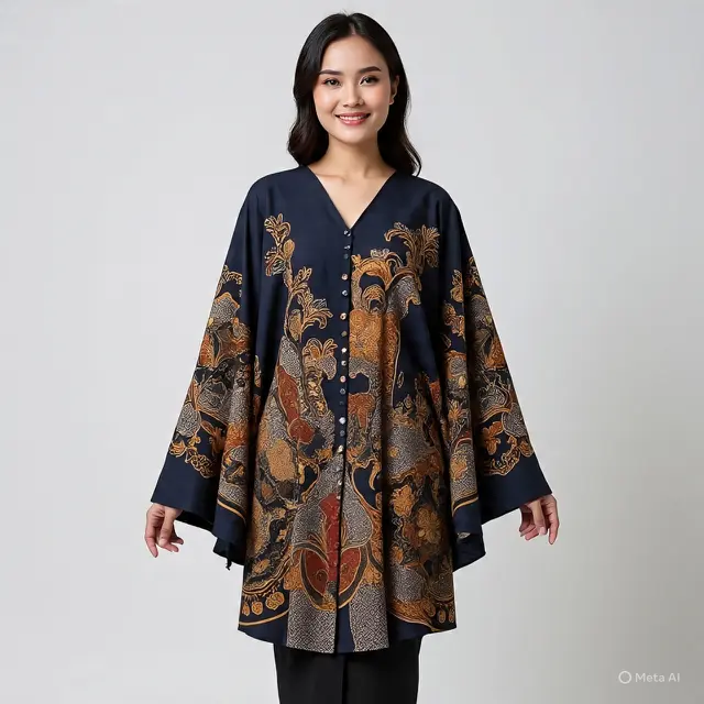 Batik Batwing untuk Wanita Gemuk