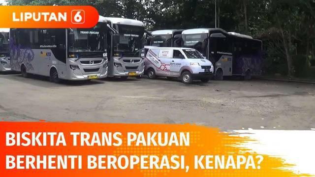 Layanan Bus Trans Pakuan Bogor atau Biskita dihentikan sementara oleh Kementerian Perhubungan. Pemkot Bogor kecewa dengan pemberhentian secara mendadak ini karena tanpa persiapan sosialisasi.