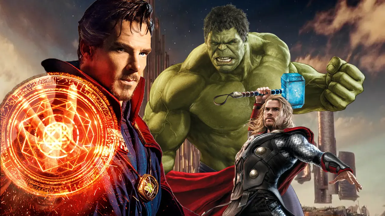 Doctor Strange, Hulk, dan Thor