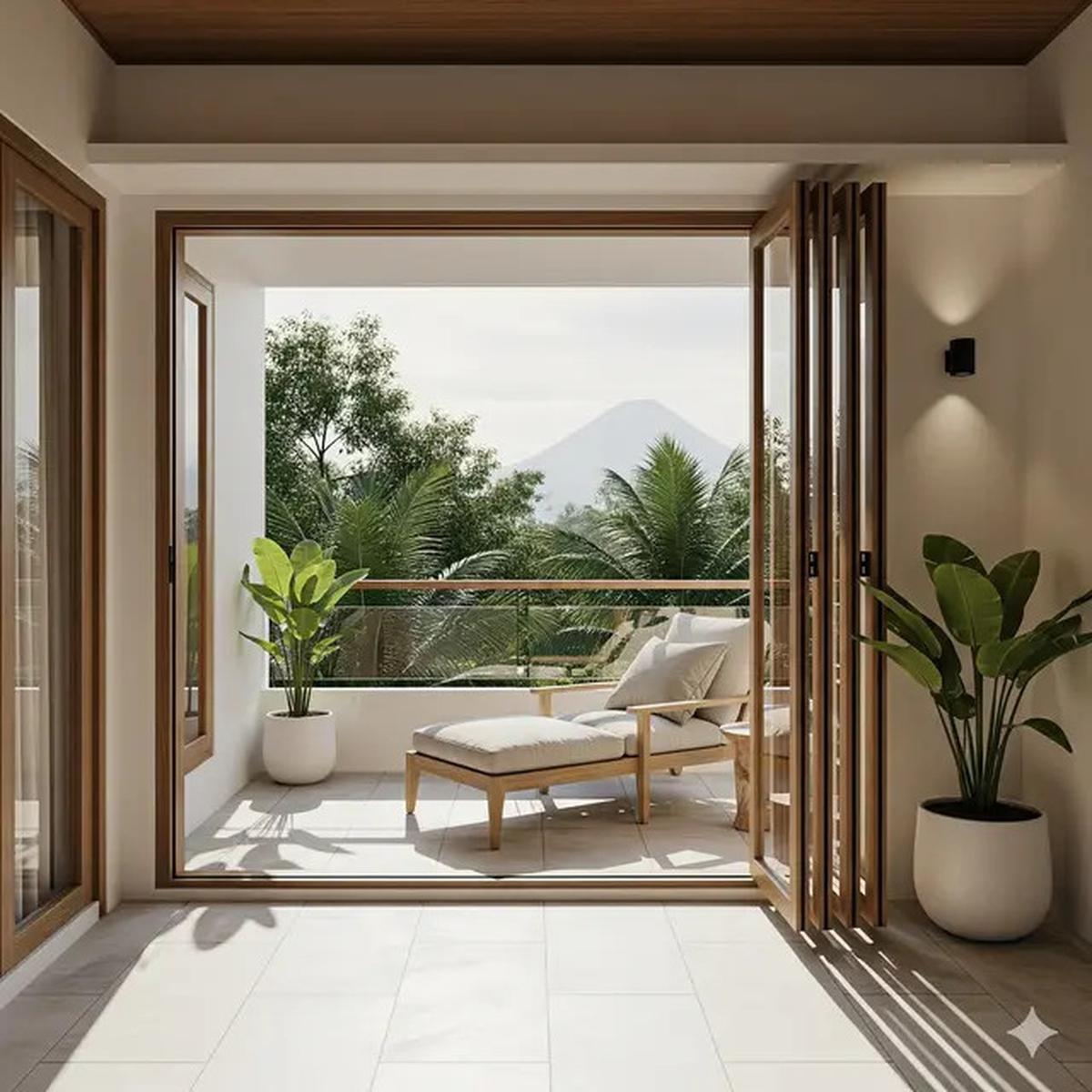 10 Model Teras Rumah Minimalis dengan Balkon Mungil, Nyaman untuk Nongkrong dan Bersantai