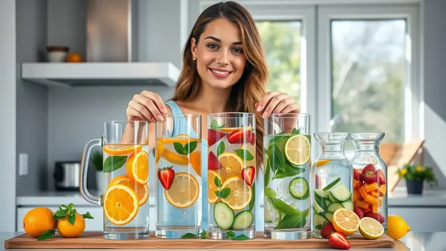 cara membuat infused water