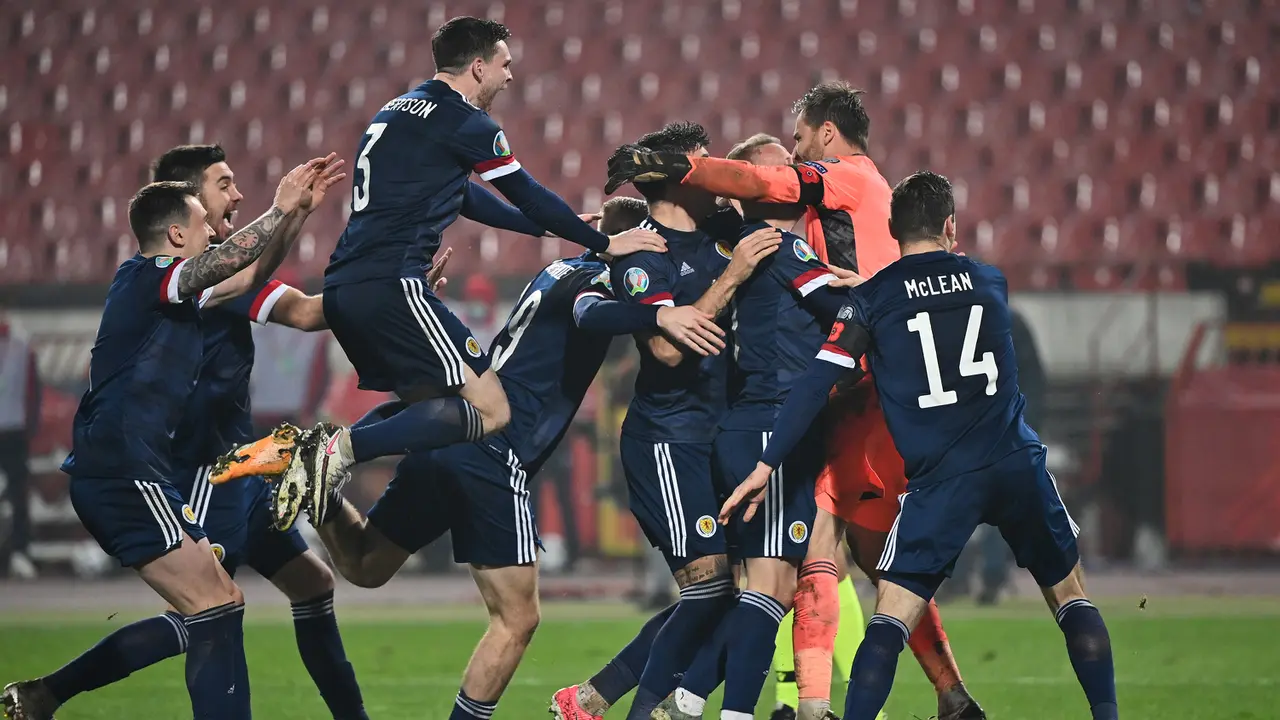 Skotlandia Singkirkan Serbia Lewat Drama Adu Penalti di Piala Eropa 2020