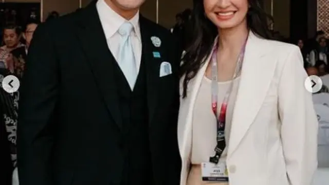 Jadi Pembicara di KTT ASEAN 2023, Raline Shah Pakai Kain Songket dan Foto Bareng Choi Siwon