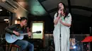 Kesibukan dalam melakukan persiapannya, Raisa mengaku belum bisa berlatih vokal secara insentif. (Adrian Putra/Bintang.com)