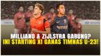 Timnas Indonesia U-23 bakal makin garang apabila Milliano Jonathans dan Mauro Zijlstra bisa bergabung pada Kualifikasi Asia U-23 2026.