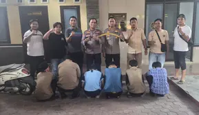 Bawa Celurit dan Parang, Tawuran Pelajar Pecah Dekat Mapolsek Labuhan Ratu