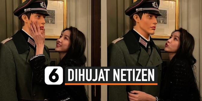 VIDEO: Sowon GFriend Dihujat karena Berfoto dengan Manekin Berseragam Nazi