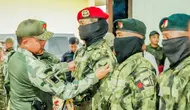 Resmikan Fasilitas Pertahanan, Panglima TNI Naikan Pangkat 23 Prajurit