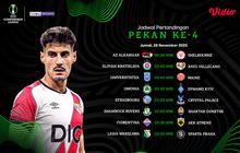 Simak Jadwal UECL 2025/26 Pekan ke-4, Live Eksklusif di Vidio