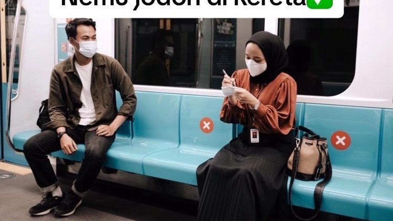 Bukan menemukan headset di kereta, beginilah kisah wanita bernama Oci ini bertemu jodohnya di kereta.