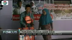Rezeki tak ada yang menduga. Kakek yang bekerja sebagai juru parkir ini akan berangkat haji bersama istrinya.