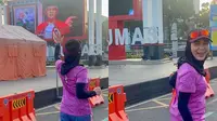 Asyik Lari Pagi di Alun-Alun Purwokerto, Bu Atikoh Diingatkan Video Suami Agar Pakai Masker (Instagram.com/atikoh.s)