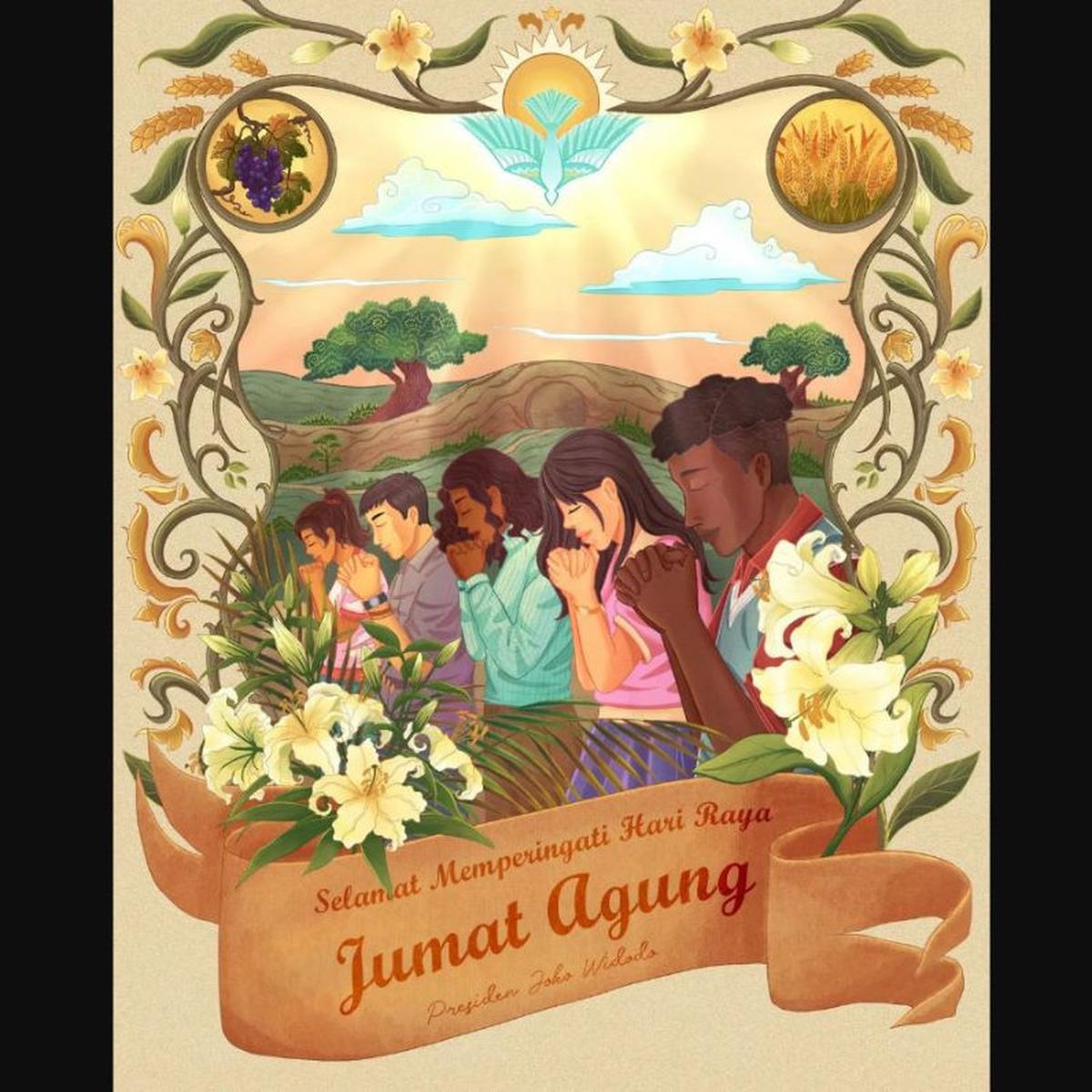 Ilustrasi Jumat Agung 2025