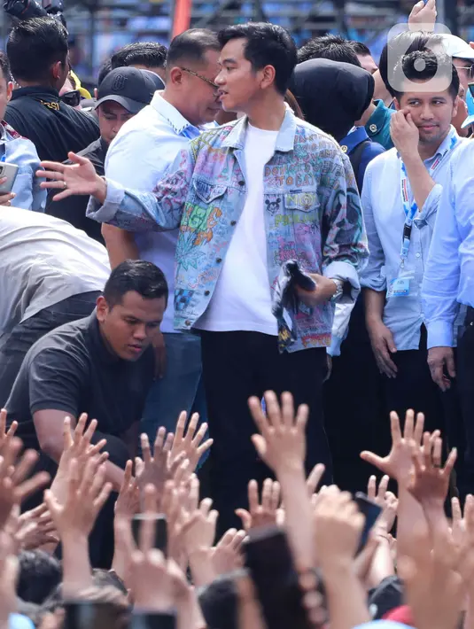 Kampanye akbar Prabowo-Gibran dihadiri sejumlah artis dan musisi. (Liputan6.com/Herman Zakharia)