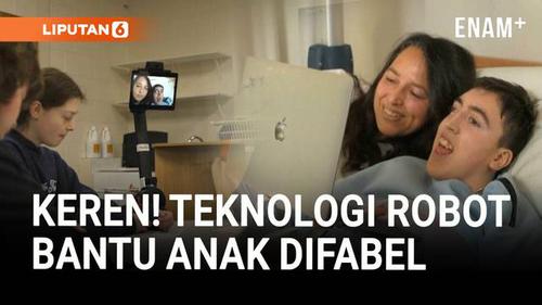 Hebat! Robot Jadi "Teman Sekelas" Bagi Anak Difabel di Australia