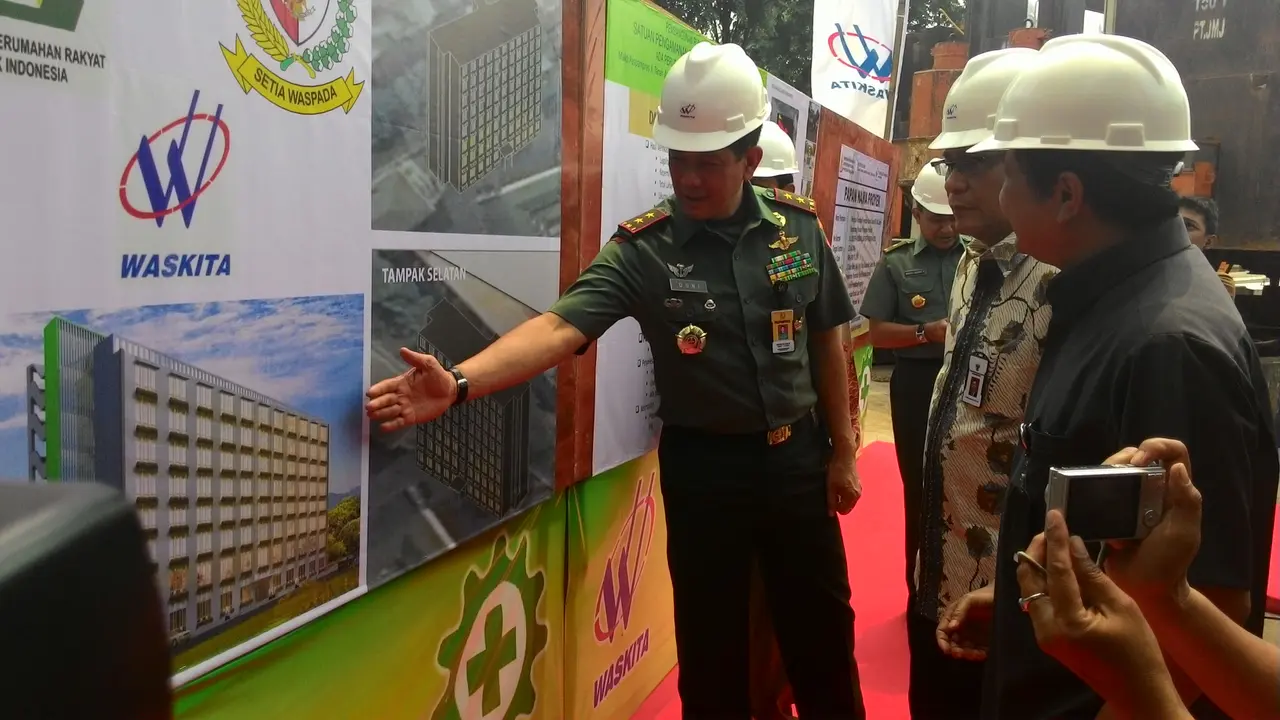 Paspampres Bangun Rusun untuk Prajurit Bujang