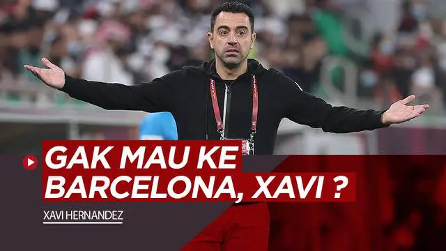 Berita video raihan fantastis legenda Barcelona, Xavi Hernandez sebagai manajer klub Liga Qatar, Al-Sadd