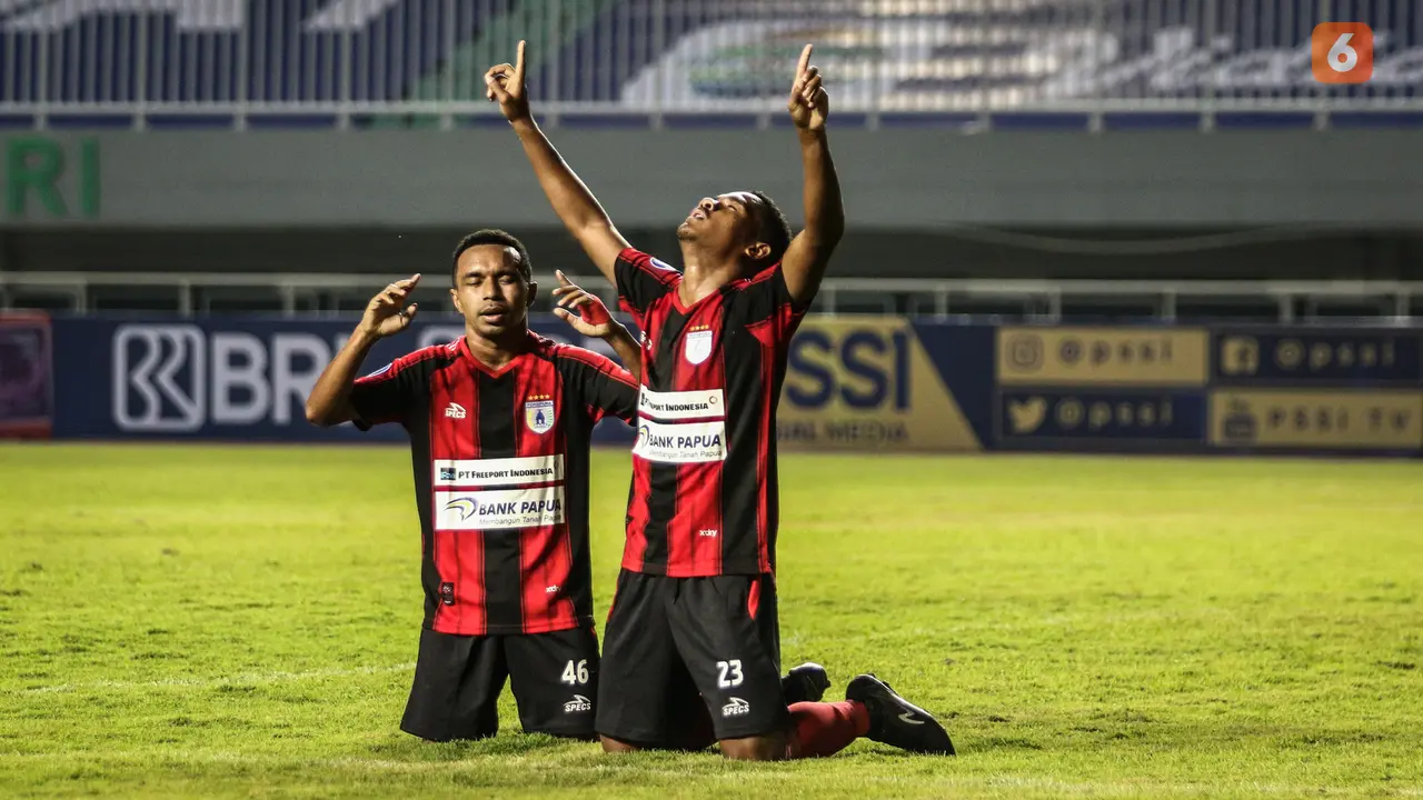 BRI Liga 1 2021: Persipura Jayapura vs Persita Tangerang