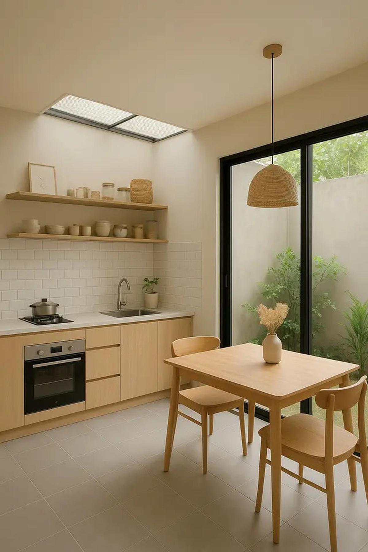 7 Model Dapur dan Ruang Makan 2025 yang Cocok untuk Rumah Gang