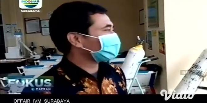 VIDEO: Pasien COVID-19 Bertambah, Rumah Sakit SLG Kediri Dirikan Tenda Darurat