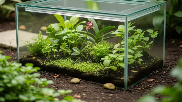 Greenhouse Mini dari Akuarium Bekas
