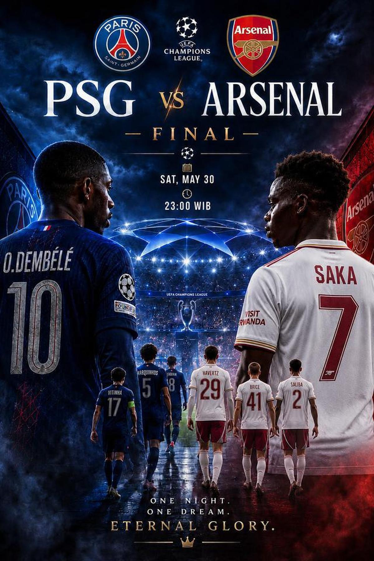 Budapest Siaga Total Jelang Final Liga Champions Arsenal Vs PSG