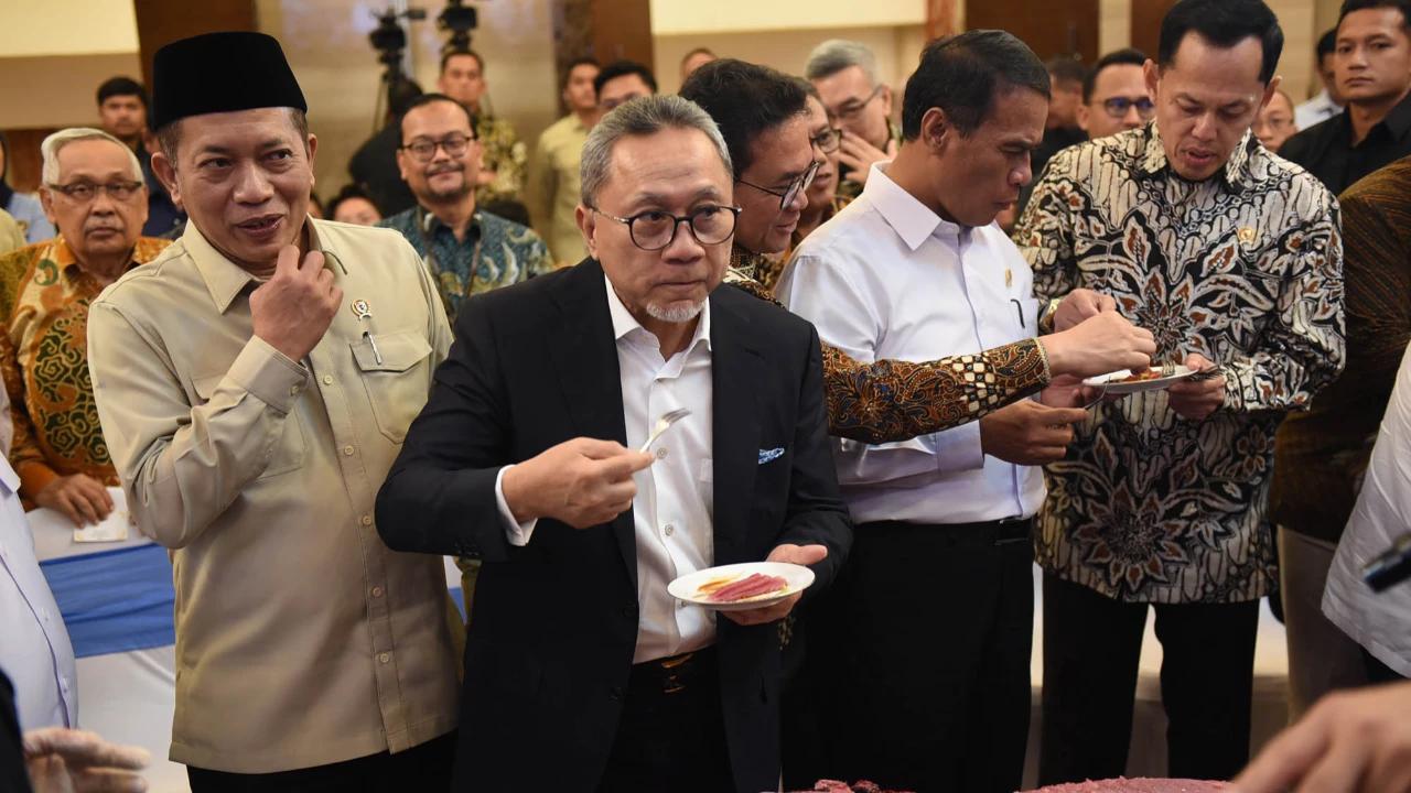 Menko Zulhas Puji Harga Pangan di Solo Paling Bagus dan Stabil