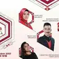 Grup 3 Top 30 Dangdut Academy Asia 3 atau D'Academy Asia 3. (Indosiar)