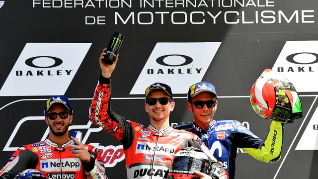 Menang MotoGP Italia, Jorge Lorenzo Taklukkan Valentino Rossi