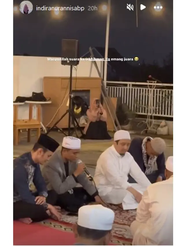 6 Potret Pengajian Wirda Mansur Anak Yusuf Mansur Jelang Tunaikan Haji, Penuh Haru