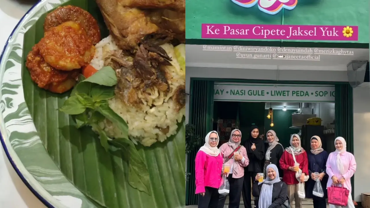 Tata Janeeta Eks Dewi Dewi Buka Warung Makan di Dekat Pasar Cipete, Maia Estianty Ikut Icip-icip